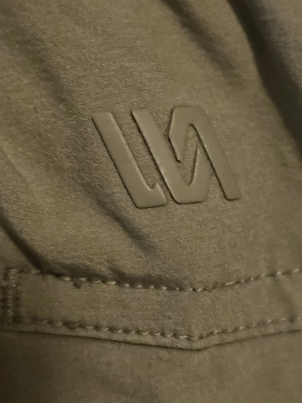VRST Men's All-In Lined Athletic Shorts - Olive Green - Size Medium